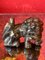 Ming Dynasty Style Foo Lions in Smoky Quartz on Base, 1800s, Set of 2 9