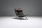 Patinated Ari Lounge Chair in Brown Leather by Arne Norell for Möbel Ab 10