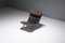 Poltrona Ari patinata in pelle marrone di Arne Norell per Möbel Ab, Immagine 1