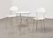 Tonietta Chairs & Trevi Table by Enzo Mari for Zanotta, 1985, Set of 3 1