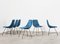 Aster Dining Chairs by Augusto Bozzi for Saporiti, Italy, 1950s, Set of 6, Image 2