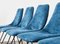 Aster Dining Chairs by Augusto Bozzi for Saporiti, Italy, 1950s, Set of 6, Image 7