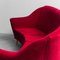 Curvy Sofa Red Velvet by Ico & Luisa Parisi, 1950s 3