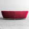 Curvy Sofa Red Velvet by Ico & Luisa Parisi, 1950s, Image 9