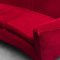 Curvy Sofa Red Velvet by Ico & Luisa Parisi, 1950s 6