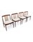 Chaises en Teck, 1960s, Set de 4 4