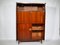 Mid-Century Cabinet in Teak with Secretary and Showcase, 1960s, Image 5