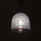 Lámpara de suspensión de cristal de Murano serie Neverrino Di Gae Aulenti atribuida a Gae Aulenti para Vistosi, Italia, años 70, Imagen 10
