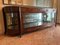 Large Sideboard in Walnut, Glass and Brass, 1890s, Image 6