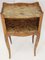 18th Century Louis XV Side Table in Oak, Wood, Rosewood, Marble, Walnut 7