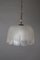 Vintage Glas Blumen Lampe, 1960er 11