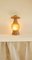 Rattan Laternenlampe mit Glaskugel 3