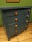 Large Blue Bow Fronted Chest of Drawers No1 11