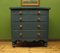 Large Blue Bow Fronted Chest of Drawers No1 23