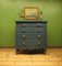 Large Blue Bow Fronted Chest of Drawers No1 3