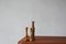 Scandinavian Wooden Candleholders, Set of 3, Image 1