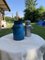 Blue and Aluminum Milk Cans, 1950s, Set of 2 4