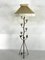 Lámpara de pie Mid-Century de latón al estilo de Arredoluce Monza, Italia, años 50, Imagen 1