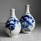 Meiji-Ra Porcelain Tokkuri Sake Bottles, Japan, 1890s, Set of 2 1