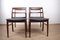 Danish Chairs in Rosewood and New Skai by Henning Kjaernulf for Vejle Stole, 1960s, Set of 4, Image 5