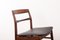 Danish Chairs in Rosewood and New Skai by Henning Kjaernulf for Vejle Stole, 1960s, Set of 4 18