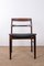 Danish Chairs in Rosewood and New Skai by Henning Kjaernulf for Vejle Stole, 1960s, Set of 4, Image 10