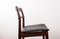 Danish Chairs in Rosewood and New Skai by Henning Kjaernulf for Vejle Stole, 1960s, Set of 4, Image 20