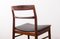Danish Chairs in Rosewood and New Skai by Henning Kjaernulf for Vejle Stole, 1960s, Set of 4 14