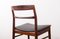 Danish Chairs in Rosewood and New Skai by Henning Kjaernulf for Vejle Stole, 1960s, Set of 4, Image 14