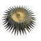 Mid-Century Wandlampe aus Messing 6