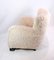 Vintage Danish Easy Chair in Sheepskin, 1940s 11