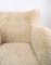 Vintage Danish Easy Chair in Sheepskin, 1940s, Image 3