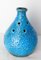 Vintage French Blue Vase, 1970s 2