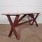 Table de Taverne Peinte Vintage 2