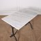French Marble Top Bistro Table, 1930s, Image 4