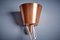 Danish Copper and Rosewood Caskade Pendant Lamp, 1950s, Image 10