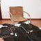 Modern MR20 Armchair in Wicker and Chromed Metal attributed to Ludwig Mies Van Der Rohe, 1960s, Image 1