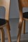 Vintage Model 66 Chairs in Laminated Birch by Alvar Aalto for Artek, 1960s, Set of 4 10