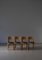Vintage Model 66 Chairs in Laminated Birch by Alvar Aalto for Artek, 1960s, Set of 4, Image 12