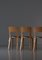 Vintage Model 66 Chairs in Laminated Birch by Alvar Aalto for Artek, 1960s, Set of 4 7