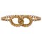 Modern 18 Karat Yellow Gold Interlaced Loop Chain Ring 1