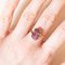 Vintage Toi Et Moi Ring in 9K Yellow Gold with Amethysts and White Spinels, 2000s 12