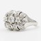 Vintage 18K White Gold Diamond Ring, 1960s, Image 1