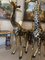 Large Brass Giraffe Figurines, 1990s, Set of 2 5