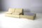 Sofá cama con mesa de centro de Giovanni Offredi, 1970. Juego de 2, Imagen 3