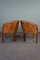Sheep Leather Chairs, Set of 2, Image 4