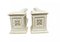 Barandillas de jardín clásicas de porcelana de Philips London Palladian. Juego de 2, Imagen 8