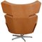 Ox Lounge Chair in Cognac Leather by Arne Jacobsen 4