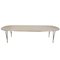 Vintage Dining Table in White by Piet Hein, 1990s 2