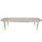 Vintage Dining Table in White by Piet Hein, 1990s, Image 2